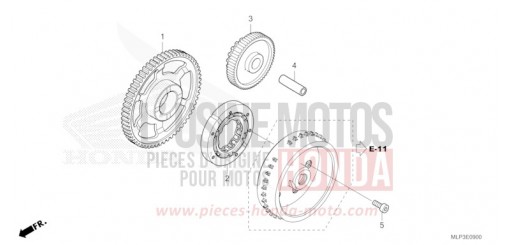 EMBRAYAGE DE DEMARRAGE CL500AP de 2023